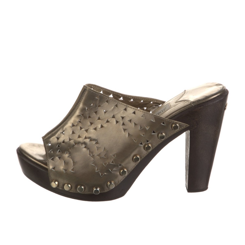 Jimmy Choo Blue Wedge Sandals and Mules - Bundle for both - Picture 12 of 12